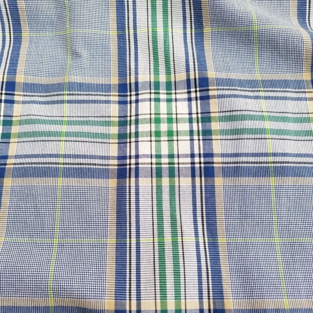Banana Republic Button Up Shirt Mens S Roll Tab Sleeve Plaid Flap Chest Pockets - Picture 7 of 7